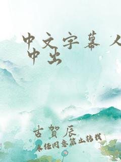 中文字幕 人妻 中出
