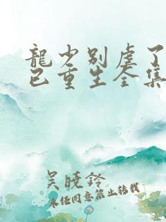 龙少别虐了夫人已重生全集