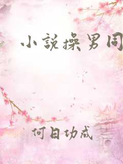 小说操男同