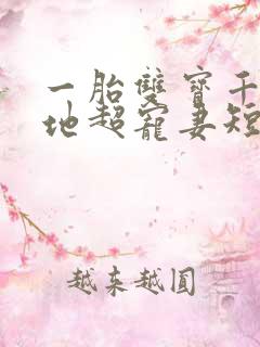 一胎双宝千亿爹地超宠妻短剧