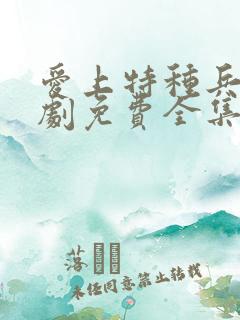 爱上特种兵电视剧免费全集在线观看