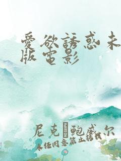 爱欲诱惑未删减版电影
