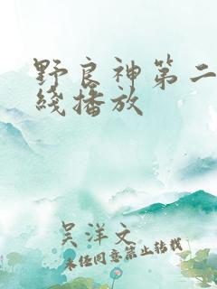 野良神第二季在线播放