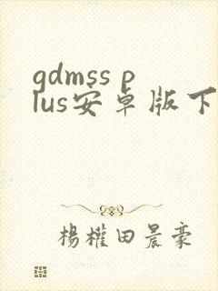 gdmss plus安卓版下载