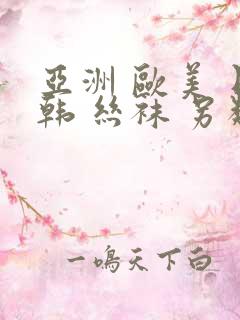 亚洲 欧美 日韩 丝袜 另类