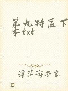 第九特区下载全本txt