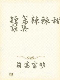 短篇辣棘甜文小说集