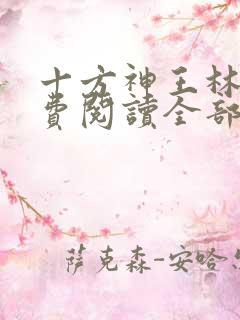 十方神王林天免费阅读全部