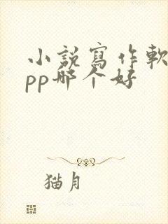 小说写作软件app哪个好