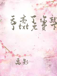 天亮了你就回来了txt免费下载