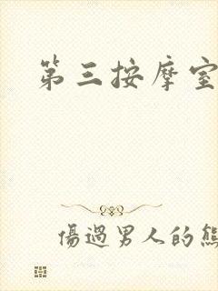 第三按摩室小说