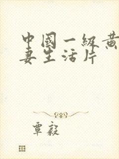 中国一级黄色夫妻生活片