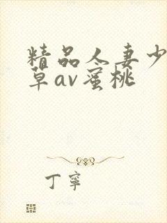 精品人妻少妇嫩草av蜜桃