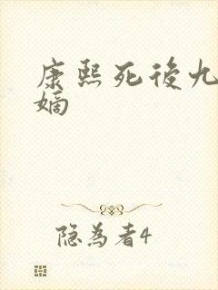 康熙死后九子夺嫡