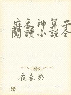 麻衣神算子在线阅读小说全集免费