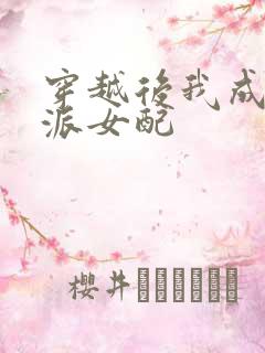 穿越后我成了反派女配