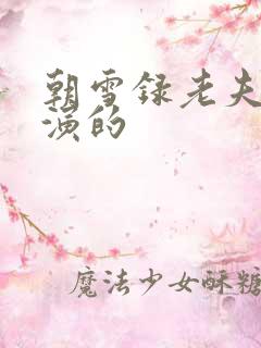 朝雪录老夫人谁演的