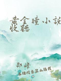 黄金瞳小说免费收听