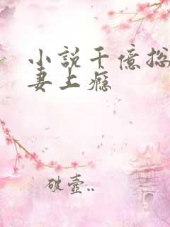 小说千亿总裁宠妻上瘾