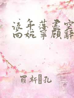 流年落尽空白首向婉宁顾辞