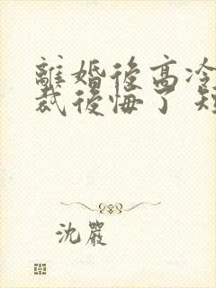 离婚后高冷女总裁后悔了 短剧