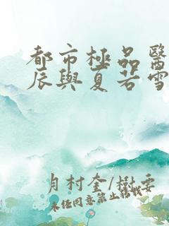 都市极品医神叶辰与夏若雪