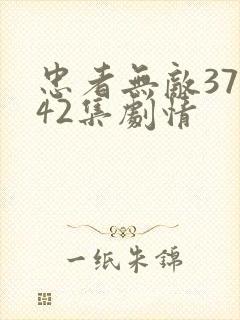 忠者无敌37至42集剧情
