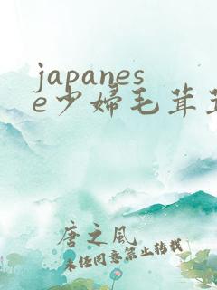 japanese少妇毛茸茸