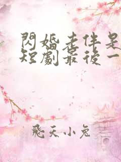 闪婚老伴是豪门短剧最后一集