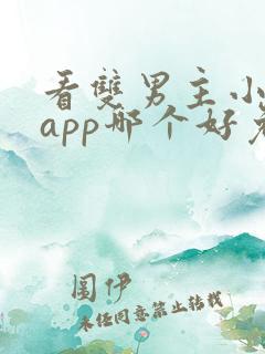 看双男主小说的app哪个好免费