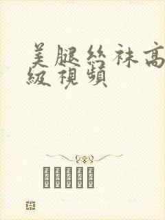 美腿丝袜高跟三级视频