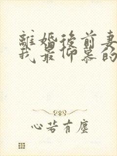 离婚后前妻成了我最仰慕的歌坛天后短剧