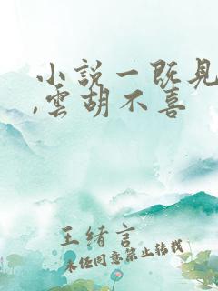 小说一既见君子,云胡不喜