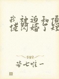 我被迫和顶级大佬闪婚了短剧