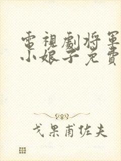 电视剧将军家的小娘子免费看