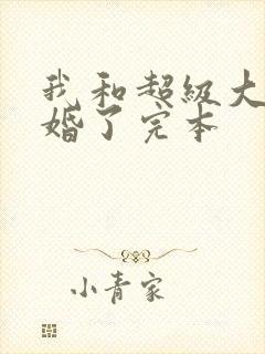 我和超级大佬隐婚了完本