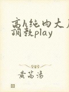 高h纯肉大尺度调教play