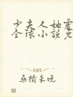 少夫人她震惊了全球小说免费阅读