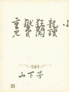 重狱狂龙 小说免费阅读