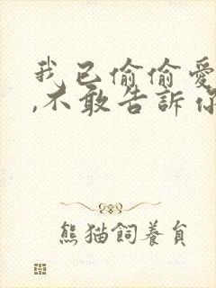 我已偷偷爱上你,不敢告诉你,什么歌