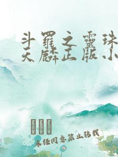 斗罗之灵珠神剑天麟正版小说