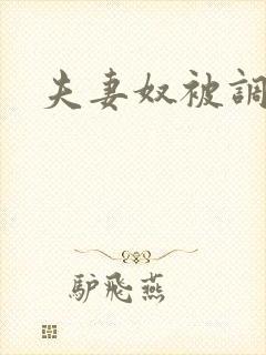 夫妻奴被调教