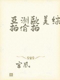 亚洲欧美综合自拍偷拍