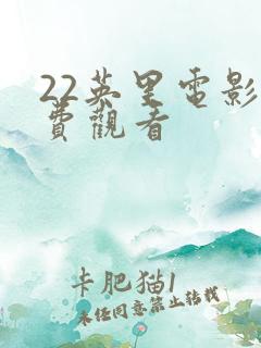 22英里电影免费观看