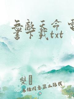 无敌天命 电子书下载txt