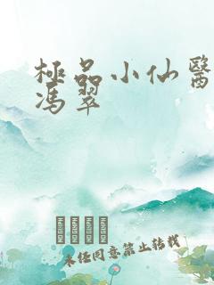 极品小仙医张昊冯翠