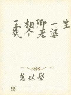 王相卿一生娶了几个老婆