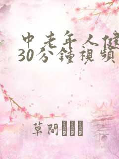 中老年人健身操30分钟视频