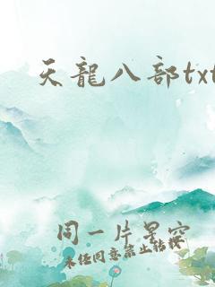 天龙八部txt