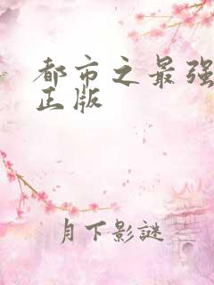 都市之最强狂兵正版